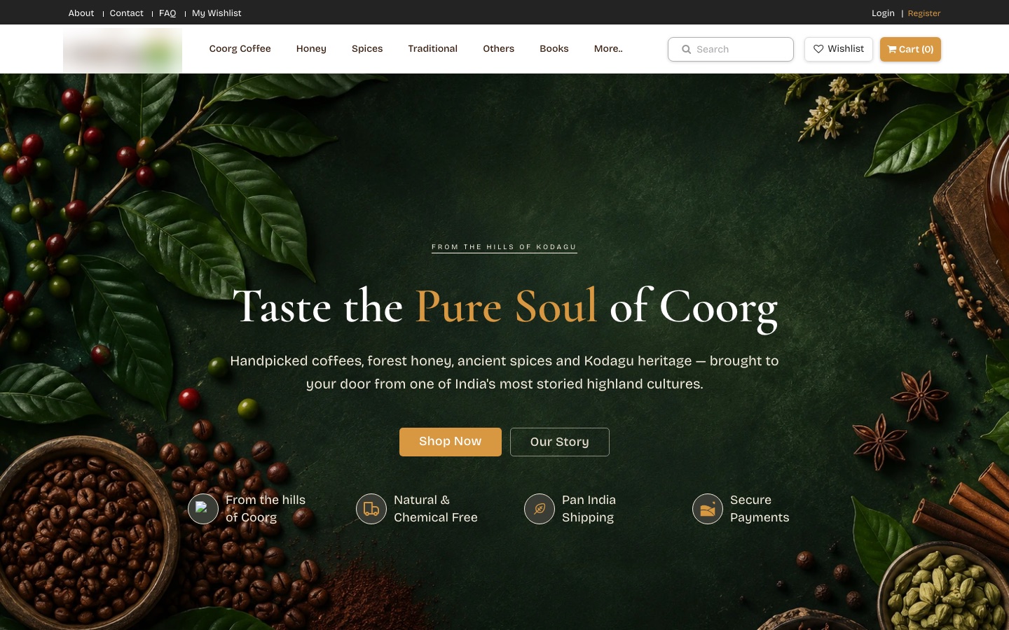 Online store built on Shopnix