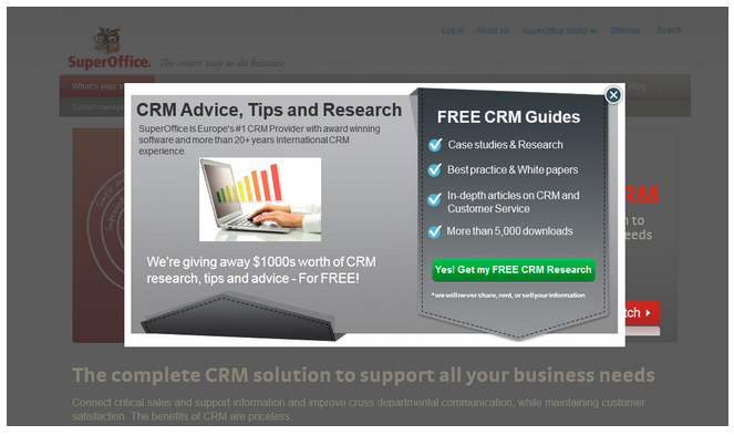 Pop Ups : Purpose, Types and Drawbacks