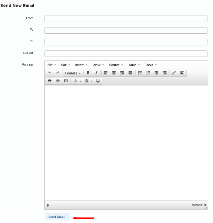 Send an Email form